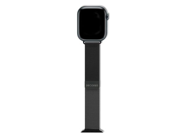 Dekodet Milanese Traction Strap 38/40/41mm Svart - • Stilig og robust Milanese armbånd • Komfortabel og sikker å ha på seg • Lett og tynt materiale...