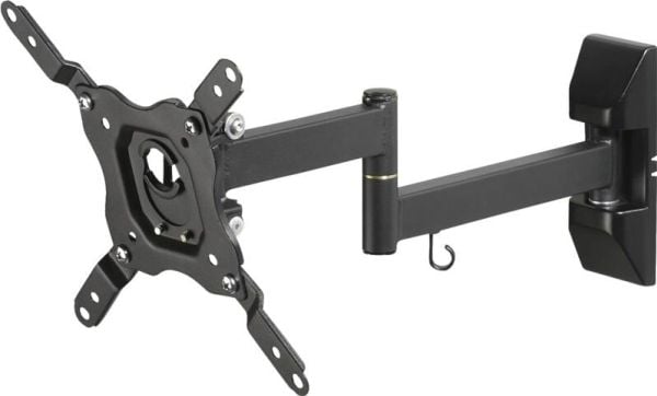 Vivanco VVTVFMOR43INCH25KG, 109,2 cm (43"), 25 kg, 75 x 75 mm, 200 x 200 mm, -15 - 5°, Svart