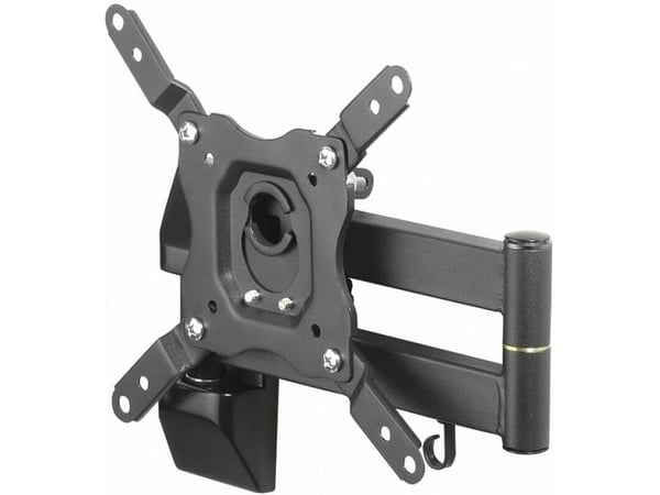 Vivanco VVTVFMOR43INCH25KG, 109,2 cm (43"), 25 kg, 75 x 75 mm, 200 x 200 mm, -15 - 5°, Svart