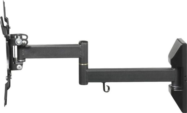 Vivanco VVTVFMOR43INCH25KG, 109,2 cm (43"), 25 kg, 75 x 75 mm, 200 x 200 mm, -15 - 5°, Svart