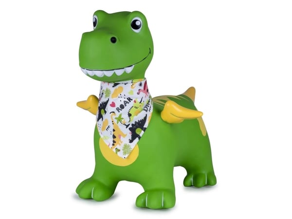 Jamara Bouncing animal Dino with wings HoppyDoo, 0 hjul, Grønn