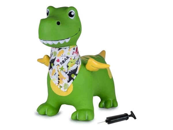 Jamara Bouncing animal Dino with wings HoppyDoo, 0 hjul, Grønn