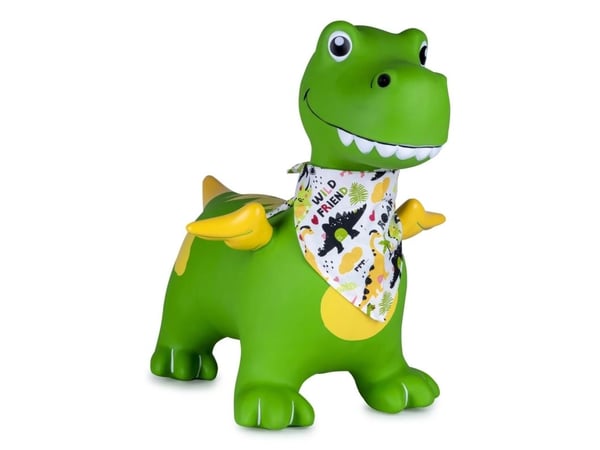 Jamara Bouncing animal Dino with wings HoppyDoo, 0 hjul, Grønn