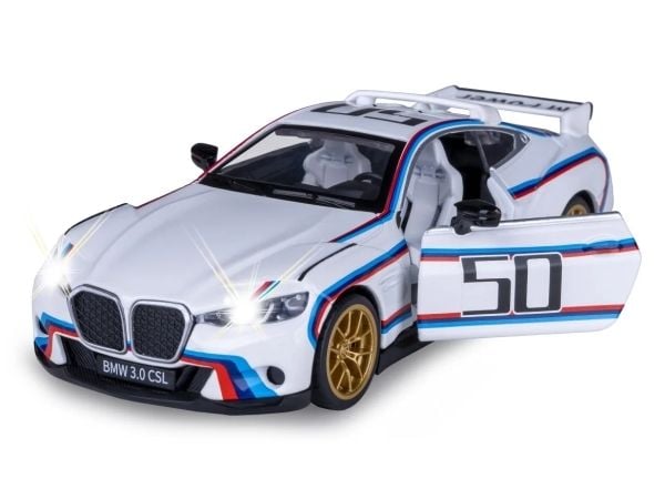 Jamara BMW 3.0 CSL, Bil, 3 år, LR44, Hvit