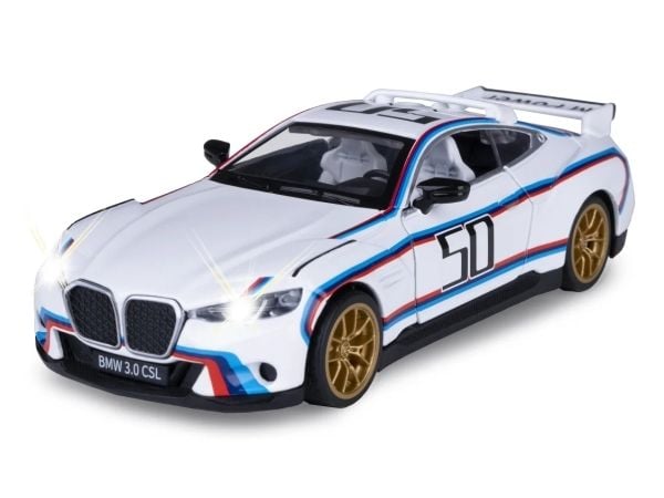 Jamara BMW 3.0 CSL, Bil, 3 År, LR44, Vit