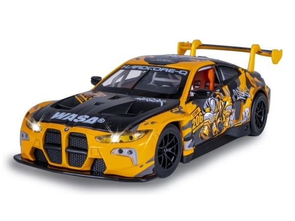 Jamara BMW M4 GT3, Auto, 3 vuosi/vuosia, LR44, musta, Keltainen