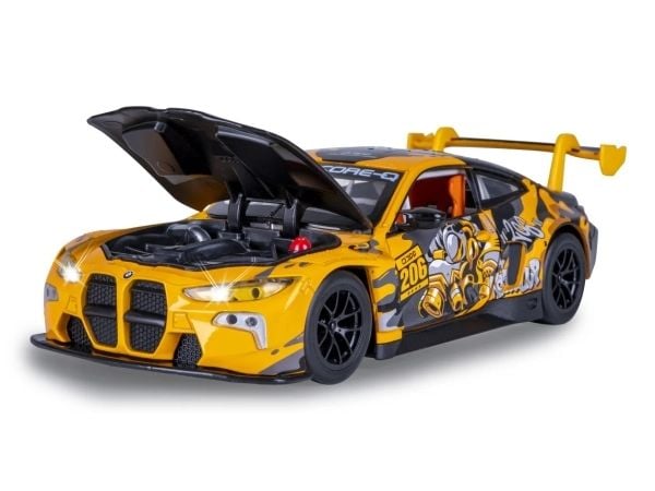 Jamara BMW M4 GT3, Auto, 3 vuosi/vuosia, LR44, musta, Keltainen
