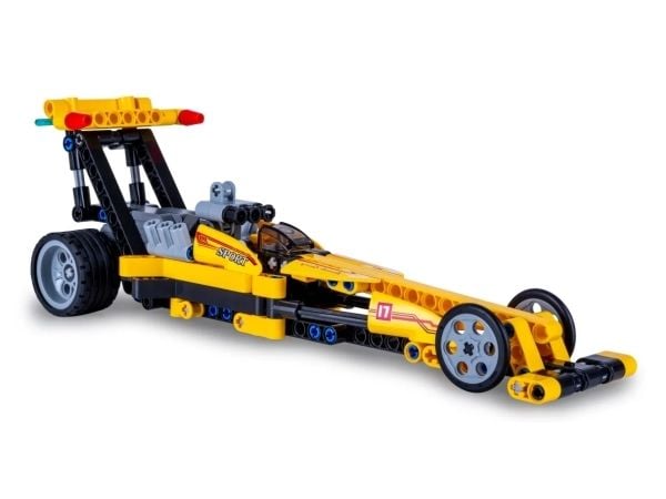 Jamara CaDA Drag Racing, Auto, 6 vuosi/vuosia, musta, Keltainen