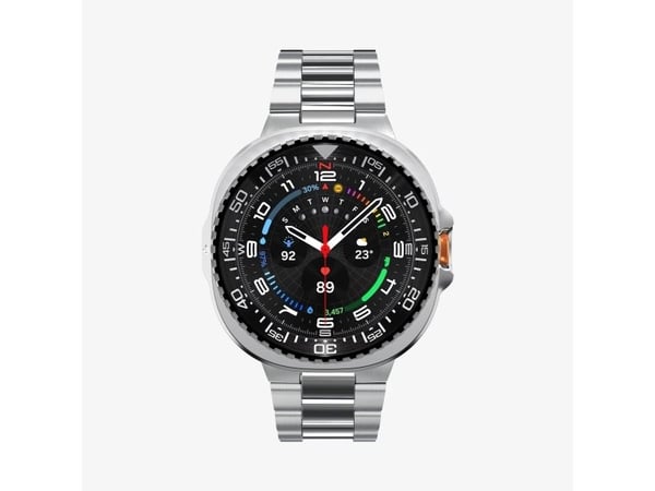 Spigen Bezel Tune Pro, Overtrekk, Smartklokke, Svart, Samsung, Galaxy Watch 8 Classic (46mm), Polykarbonat (PC), Rustfritt stål