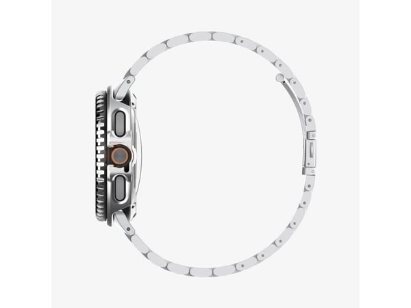 Spigen Bezel Tune Pro, Overtrekk, Smartklokke, Svart, Samsung, Galaxy Watch 8 Classic (46mm), Polykarbonat (PC), Rustfritt stål
