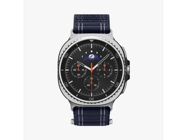 Spigen WBF0, Band, Smartklokke, Marineblå, Samsung, Watch 8 (40/44 mm)/Watch 8 Classic (46mm), Stoff