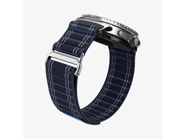 Spigen WBF0, Band, Smartklokke, Marineblå, Samsung, Watch 8 (40/44 mm)/Watch 8 Classic (46mm), Stoff