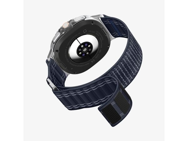 Spigen WBF0, Band, Smartklokke, Marineblå, Samsung, Watch 8 (40/44 mm)/Watch 8 Classic (46mm), Stoff