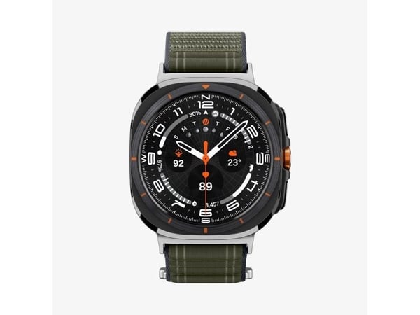 Spigen WBF0, Band, Smartklokke, Grønn, Samsung, Galaxy Watch Ultra, Stoff