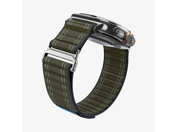 Spigen WBF0, Band, Smartklokke, Grønn, Samsung, Galaxy Watch Ultra, Stoff