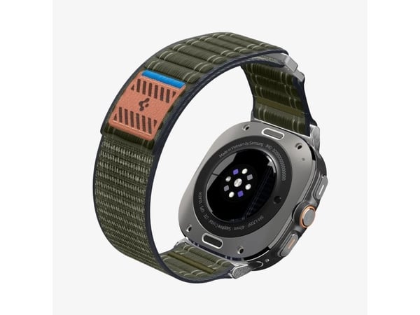Spigen WBF0, Band, Smartklokke, Grønn, Samsung, Galaxy Watch Ultra, Stoff