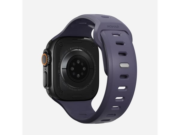 Nomad Tempo Band, Band, Smartklokke, Lilla, Apple, 49mm / Ultra, Gummi