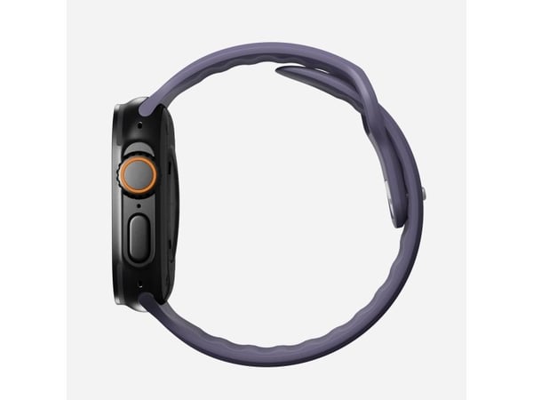 Nomad Tempo Band, Band, Smartklokke, Lilla, Apple, 49mm / Ultra, Gummi