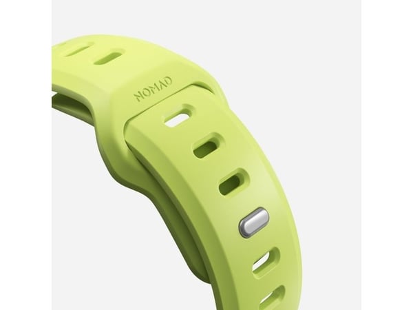 Nomad Tempo Band, Band, Smartklokke, Lysegrønn, Apple, 49mm / Ultra, Gummi