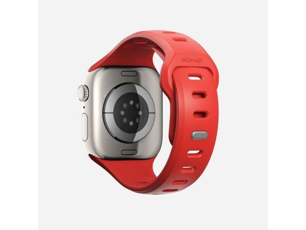 Nomad Tempo Band, Band, Smartklokke, Rød, Apple, 41mm / 42mm, Gummi
