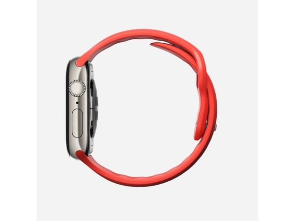 Nomad Tempo Band, Band, Smartklokke, Rød, Apple, 41mm / 42mm, Gummi
