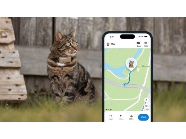 Tractive TRCAT5BR, Brun, Android, iOS, 55 mm, 17 mm, 28 mm, 25 g