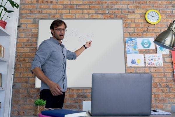 Nobo Essence Emalj Magnetisk Whiteboardtavla 900x600mm, 900 x 600 mm, Emalj, Fast, Magnetisk