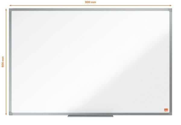 Nobo Essence Emalj Magnetisk Whiteboardtavla 900x600mm, 900 x 600 mm, Emalj, Fast, Magnetisk