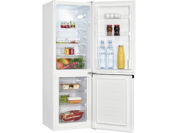 Exquisit KGC231-60-E-050C, 159 l, N-ST, 39 dB, 2,2 kg/24t, C, Svart, Hvit