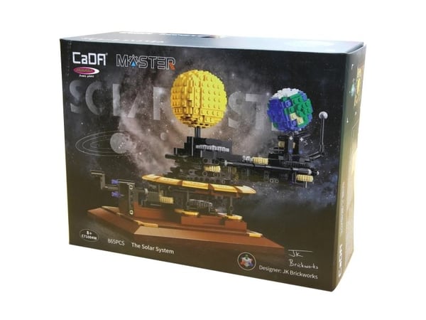 Jamara CaDA Solar System Bricks, Rakennuspakkaus, 8 vuosi/vuosia, 865 kpl, 1,49 kg