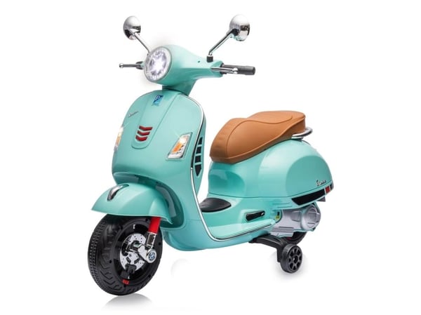 Jamara Ride-on Vespa GTS 125, 3 år, 4 hjul, Grønn, Batterier kreves
