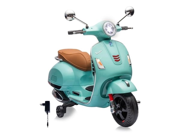 Jamara Ride-on Vespa GTS 125, 3 år, 4 hjul, Grønn, Batterier kreves