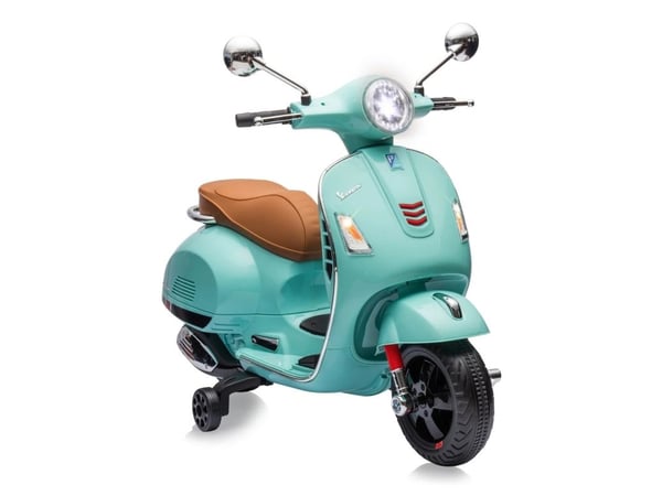 Jamara Ride-on Vespa GTS 125, 3 år, 4 hjul, Grønn, Batterier kreves