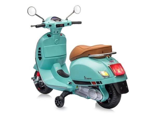 Jamara Ride-on Vespa GTS 125, 3 år, 4 hjul, Grønn, Batterier kreves