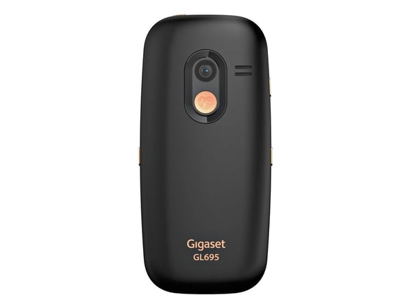 Gigaset GL695, Perusmalli, Yksittäinen SIM, 5,87 cm (2.31"), 2 MP, 1400 mAh, musta