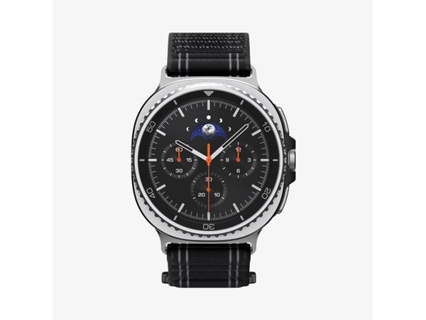 Spigen WBF0, Band, Smartklokke, Svart, Samsung, Watch 8 (40/44 mm)/Watch 8 Classic (46mm), Stoff