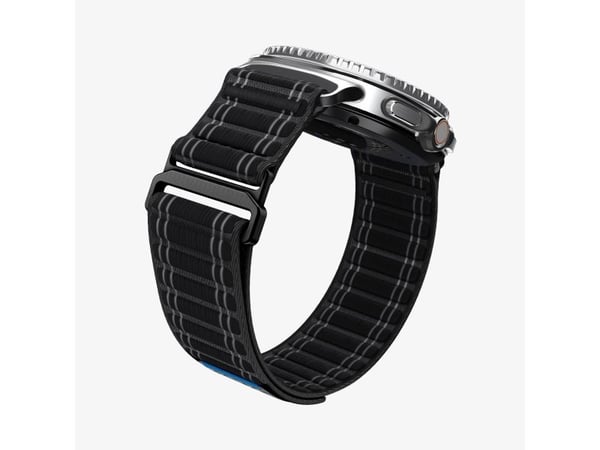 Spigen WBF0, Band, Smartklokke, Svart, Samsung, Watch 8 (40/44 mm)/Watch 8 Classic (46mm), Stoff