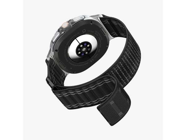 Spigen WBF0, Band, Smartklokke, Svart, Samsung, Watch 8 (40/44 mm)/Watch 8 Classic (46mm), Stoff
