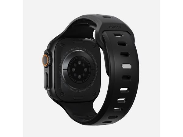 Nomad Tempo Band, Band, Smartklokke, Svart, Apple, 49mm / Ultra, Gummi