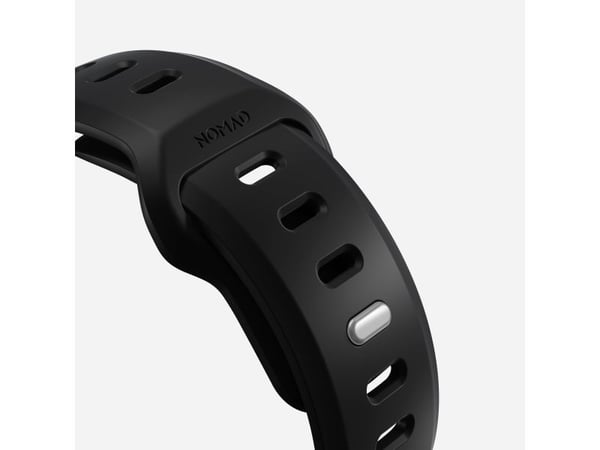 Nomad Tempo Band, Band, Smartklokke, Svart, Apple, 49mm / Ultra, Gummi