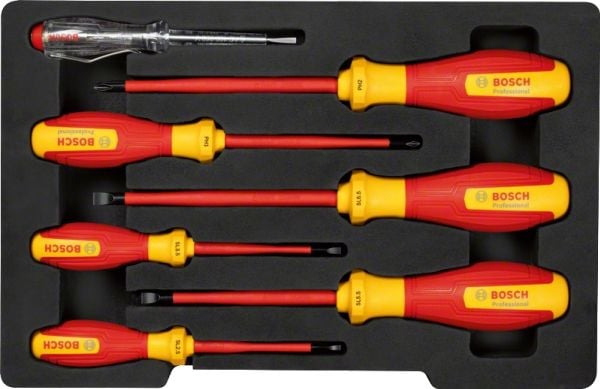 Bosch ruuvimeisselisarja VDE 7 kpl PH/SL (1600A02NF7)
