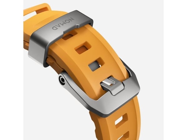 Nomad Rocky Point Band, Band, Smartklokke, Naturlig, Apple, Ultra / 46mm, Lær, Titan