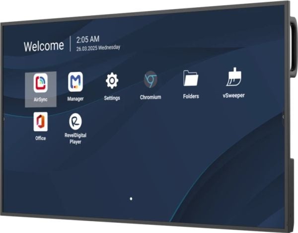 Viewsonic CDE4331-1C, Digital skiltingstavle (flatskjerm), 109,2 cm (43"), LCD, 3840 x 2160 piksler, Wi-Fi, 24/7