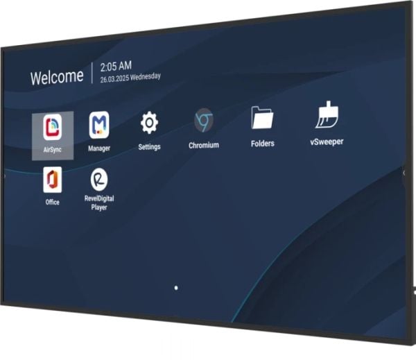 Viewsonic CDE7531-1C, Digital skiltingstavle (flatskjerm), 190,5 cm (75"), LCD, 3840 x 2160 piksler, Wi-Fi, 24/7