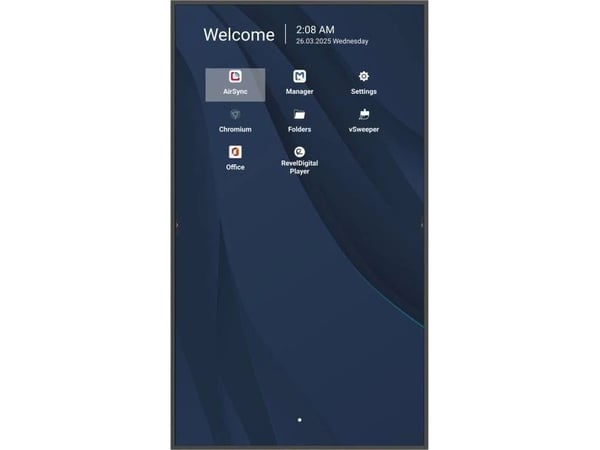 Viewsonic CDE6514-2C, Digital skiltingstavle (flatskjerm), 165,1 cm (65"), LCD, 3840 x 2160 piksler, Wi-Fi, 24/7