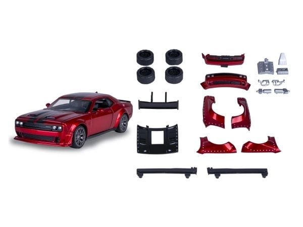 Jamara Dodge Challenger SRT Jailbreak, Auto, 3 vuosi/vuosia, musta, Punainen