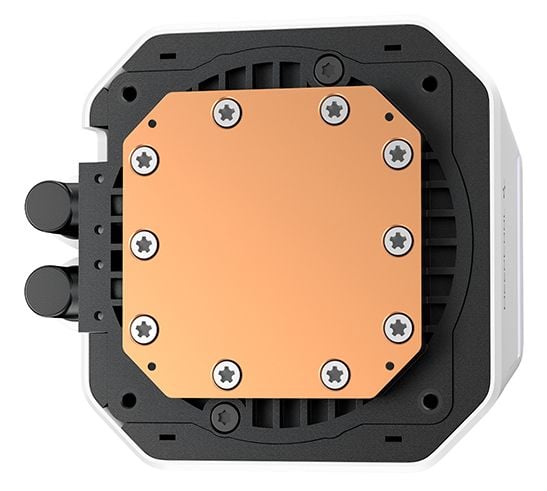 DeepCool LM360 WH, Nestejäähdytyspakkaus, 12 cm, Valkoinen