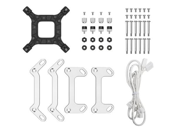 DeepCool LM360 WH, Nestejäähdytyspakkaus, 12 cm, Valkoinen