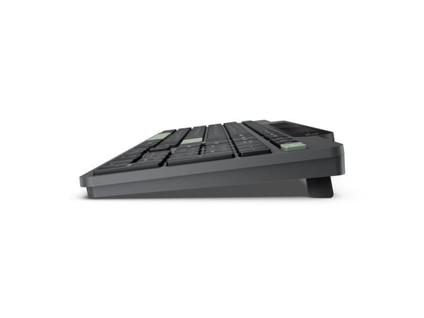 Lenovo - Tastatur - self-charging - trådløs - Bluetooth 5.1 - QWERTY - Dansk - svart - brun boks