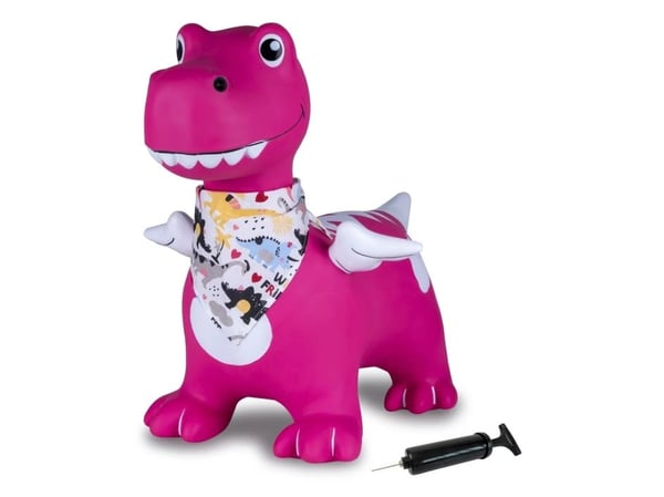 Jamara Bouncing animal Dino with wings HoppyDoo, 0 hjul, Rosa